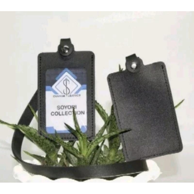 

ID CARD HOLDER KULIT NAME TAG