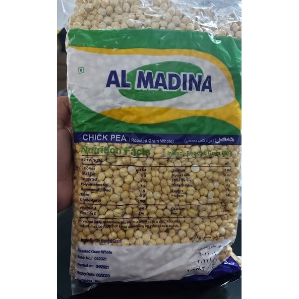 

FJNQ0636 ✓ Kacang arab almadinah 1kg / KACANG ARAB / KACANG INDIA / OLEH OLEH HAJI UMROH/ kabuli / Chickpea