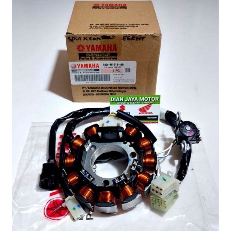 SEPUL SETATOR ASSY YAMAHA XEON KARBU 44D-H1410-00 ORIGINAL YAMAHA GENUINE PARTS  DIAN JAYA MOTOR DJM