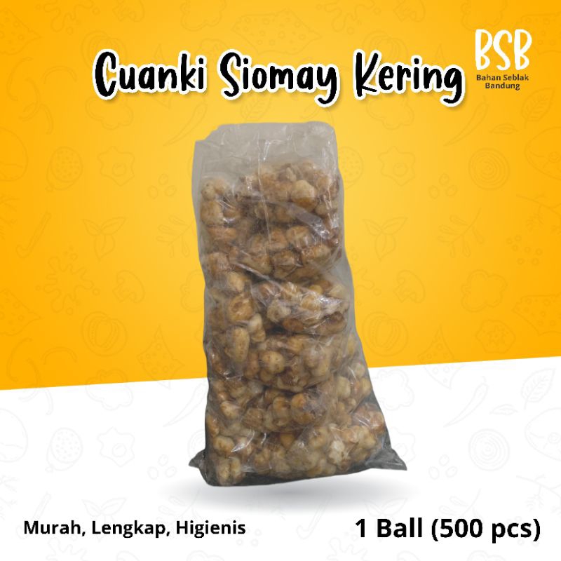 

CUANKI KERING (Ball) / Cuanki Siomay Kering (Isi 500 pcs)