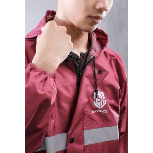 Jas Hujan Motor Pria Wanita Berkualitas Original by Extrime SERIES Jas Hujan Bahan Tebal Import