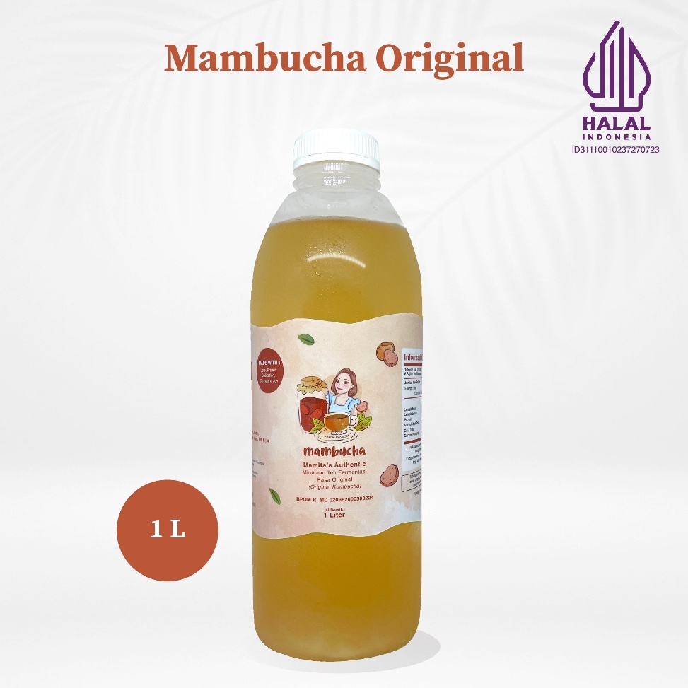 

BAYAR DITEMPAT ✅ Kombucha Original Mambucha 1 Liter