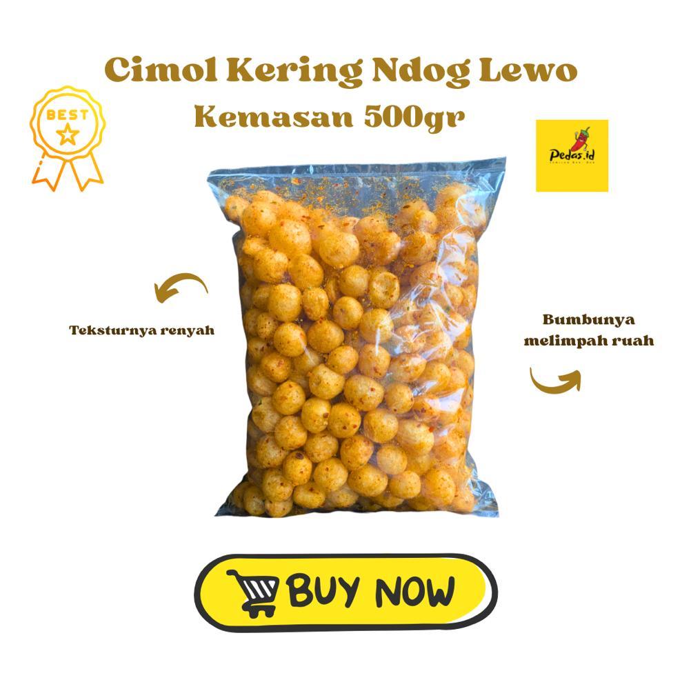 

Cimol Kering Spesial Pedas Daun Jeruk Kemasan 500gr
