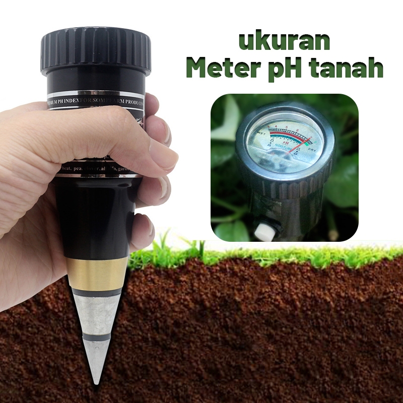 ph meter tanah alat ukur ph tanah alat pengukur ph tanah pH Moisture Meter Soil moisture alat  Ph Tanah