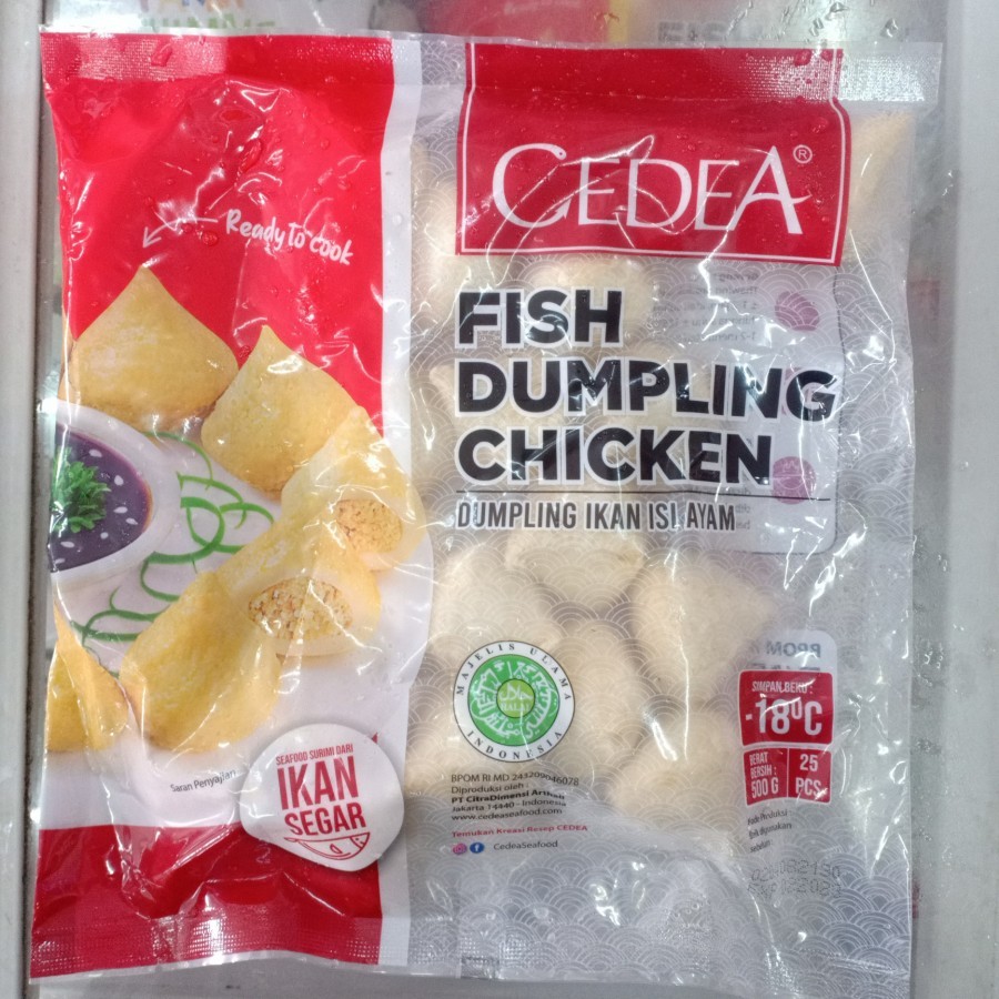 

CEDEA DUMPLING CHICKEN 500gr