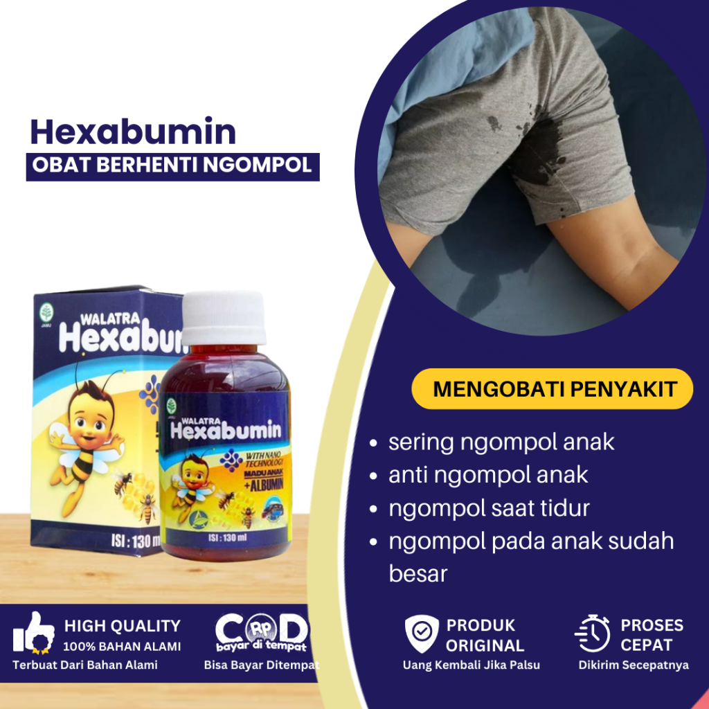 Obat Anak Berehenti Ngompol, Obat Anti Ngompol Anak, Madu Obat Ngompol, Obat Supaya Anak Ga Ngompol,