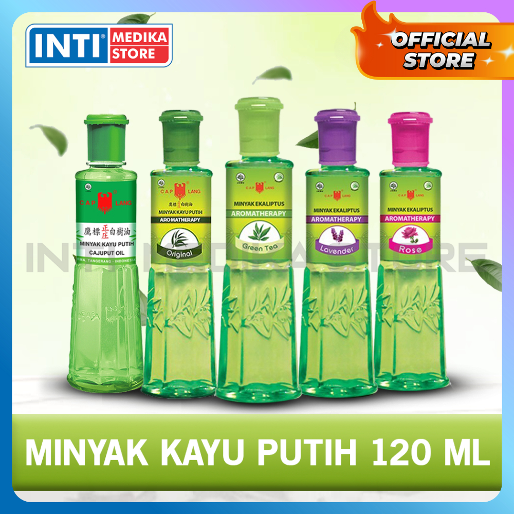 CAP LANG - Minyak Kayu Putih 120ml | Minyak Ekaliptus Aromaterapi