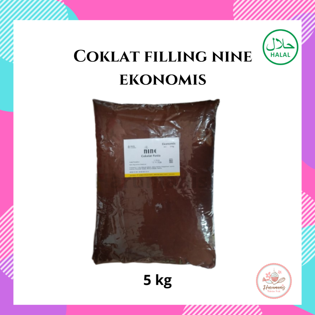 

Selai Coklat The Nine Cokelat Pasta Filling Ekonomis 5kg