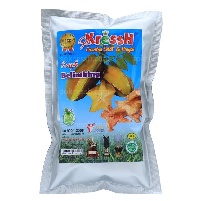 

Keripik Buah Belimbing SoKressh 100gr