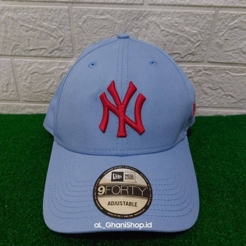 Promo Topi NEW ERA biru muda 9FORTY Original