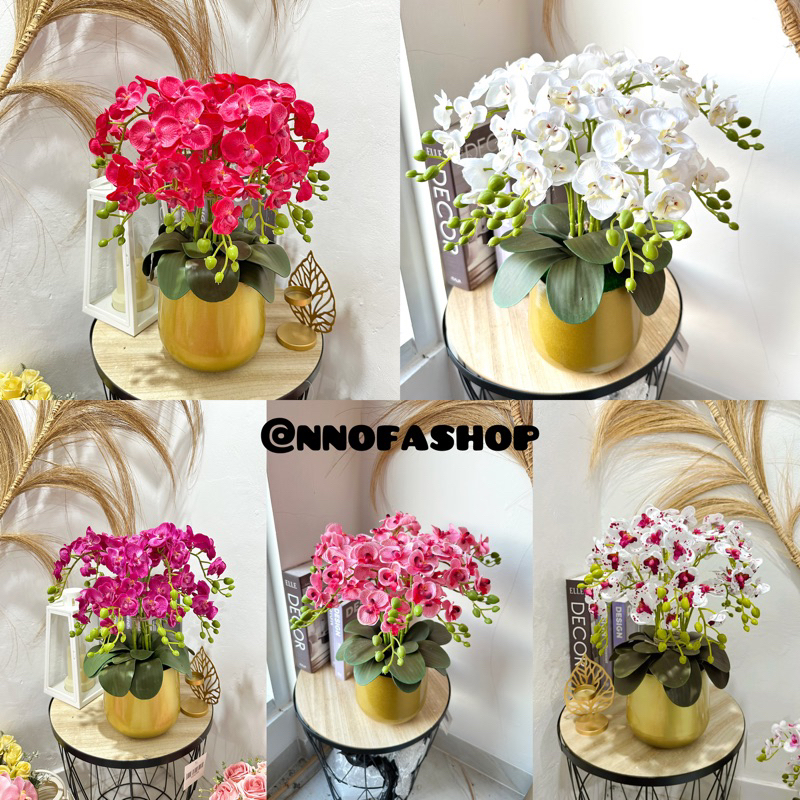 ANGGREK KAIN S VAS GOLD KALENG TINGGI IMPORT