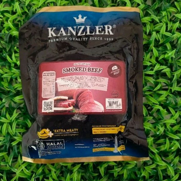 

Kanzler Smoked Beef (Daging Sapi Asap) - Berat 250 Gr