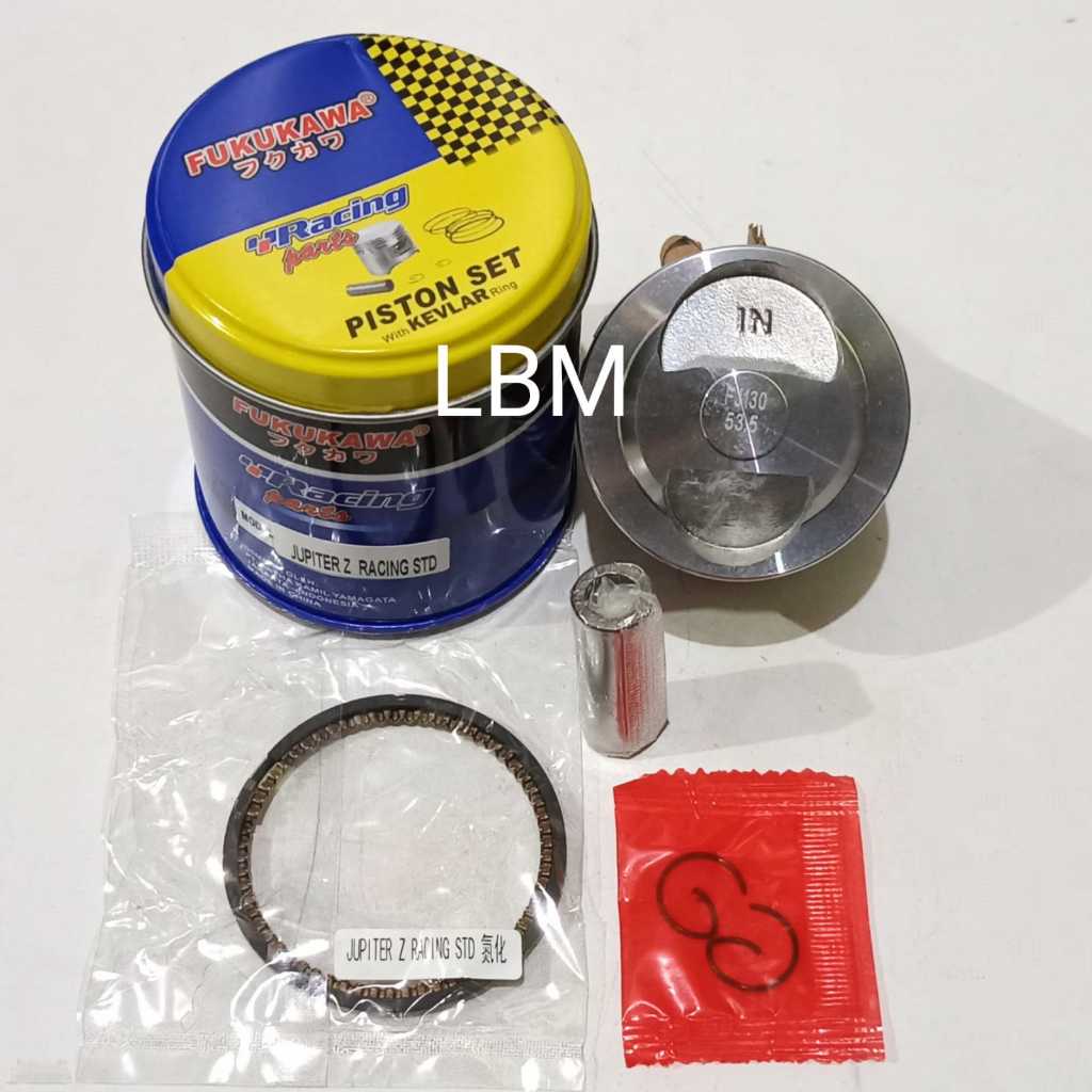 PISTON KIT RACING FUKUKAWA JUPITER Z JUPITER BURHAN BURUNG HANTU VEGA R NEW UKURAN (STD = 53.5MM)