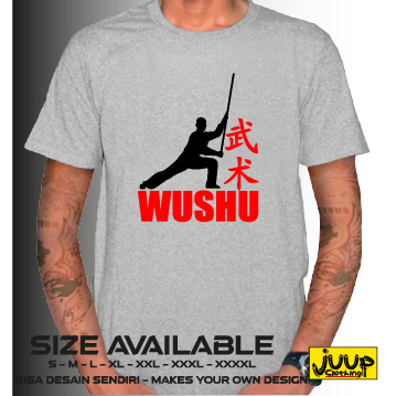 KAOS BAJU PRIA DAN WANITA BEST QUALITY WUSHU