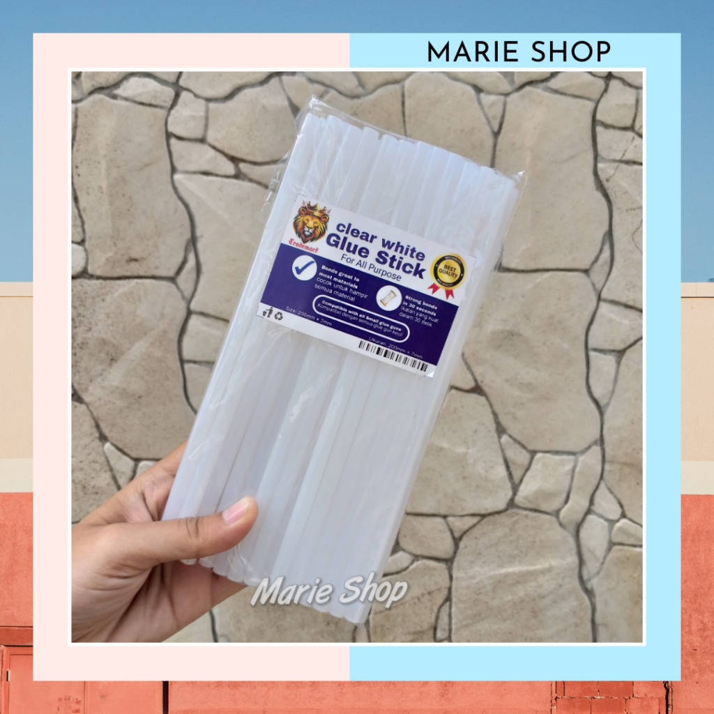 

‼️ 250 GR ‼️ ISI LEM TEMBAK - REFILL GLUE STICK - LEM LILIN STICK BAKAR PEREKAT KERAJINAN TANGAN MULTIFUNGSI