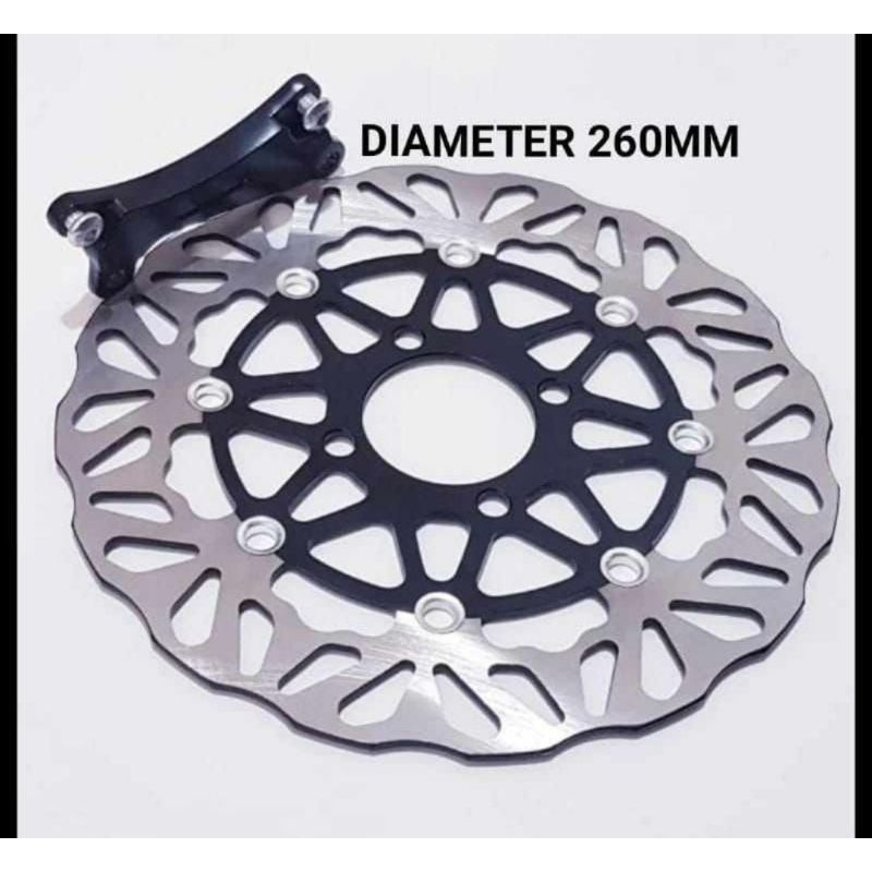 DISK PIRINGAN CAKRAM LEBAR 260 MM MOTOR HONDA BEAT VARIO SCOOPY dll