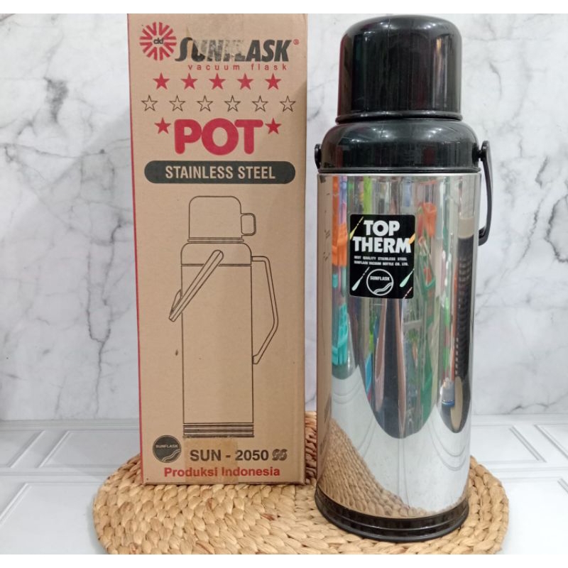THERMOS SUNFLASK SUN-2050/ THERMOS AIR PANAS 2LITER