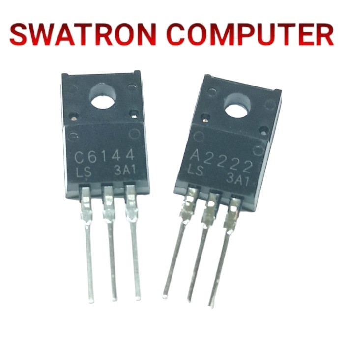 Transistor A 2222 and C6144 Ori new