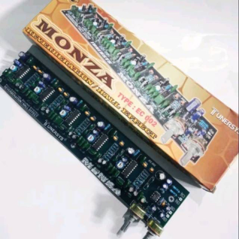 Kit Reverb 5 IC 2 Potensio Reverberation Or Hall Effect Tunersys EC299