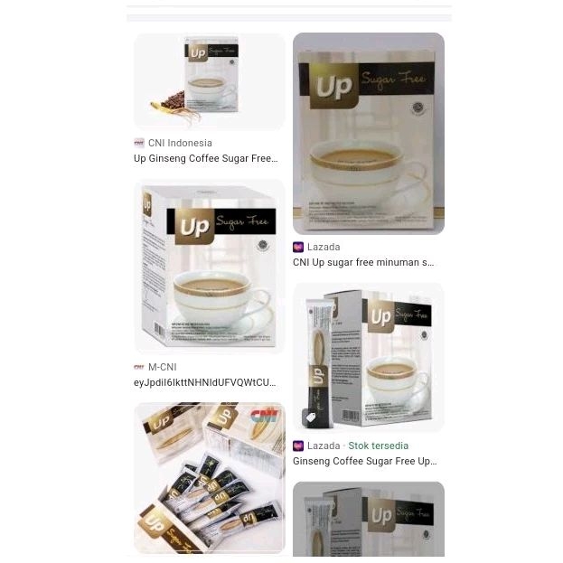 

CNI Sugar Free isi 15 sachet