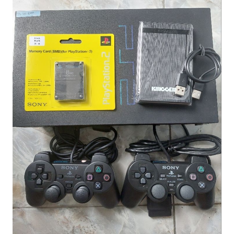 (TERMURAH) PS2 FAT HARDISK EXTERNAL 500GB FULLGAME KOMPLIT