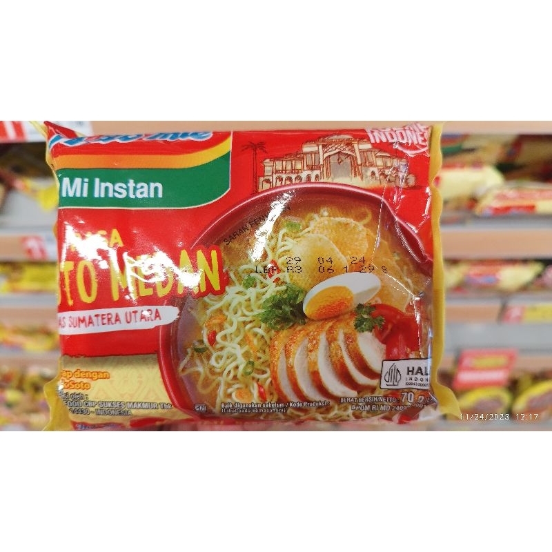 

indomie mi soto medan, mie rasa soto medan