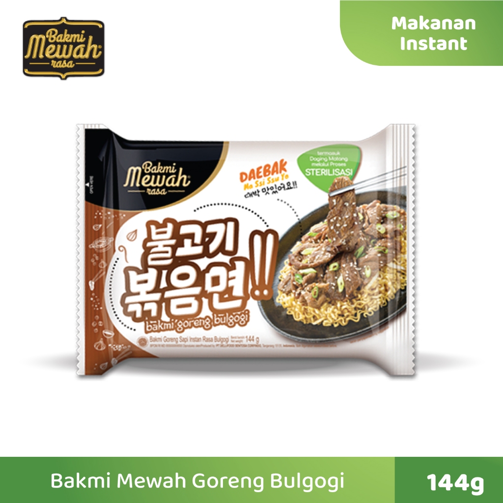 

Bakmi Mewah Goreng Bulgogi