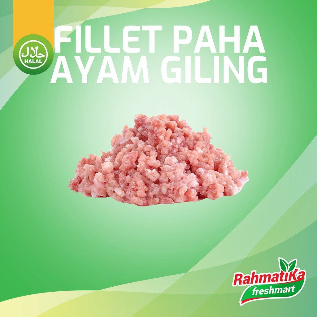 

FLASH SALE Fillet Paha Ayam Giling / Boneless Paha Giling Fresh 1 kg (Ayam Segar) !!!