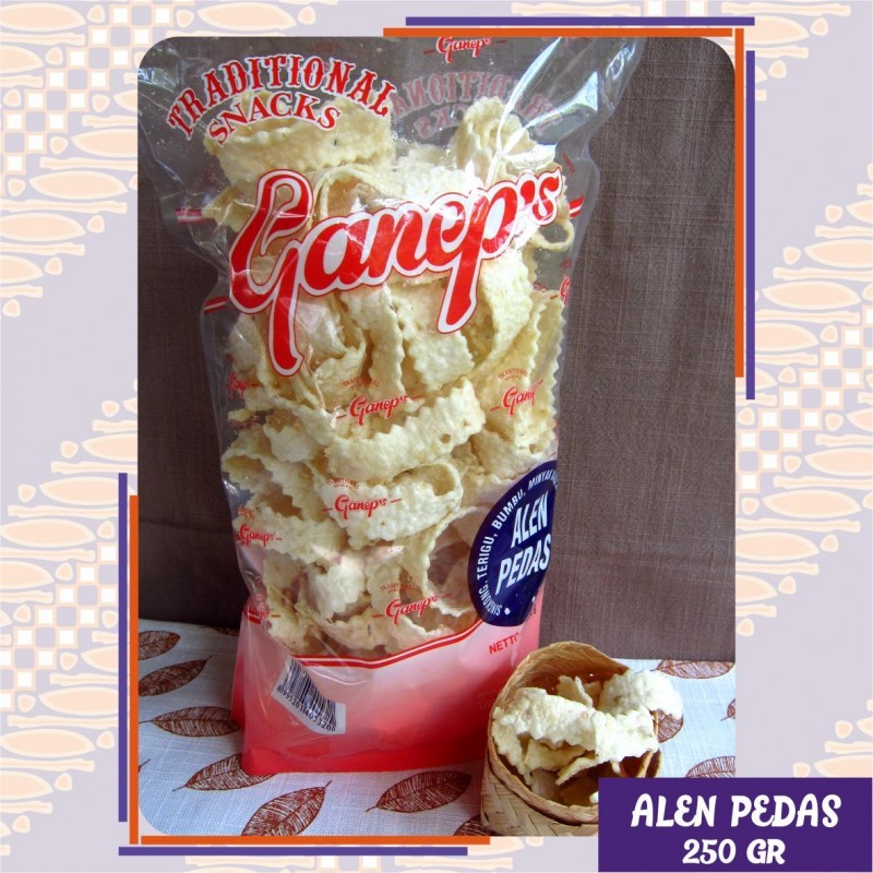 

Alen Ganep Jajanan Tradisional Oleh Oleh Khas Solo - Alen Pedas 250 Gram