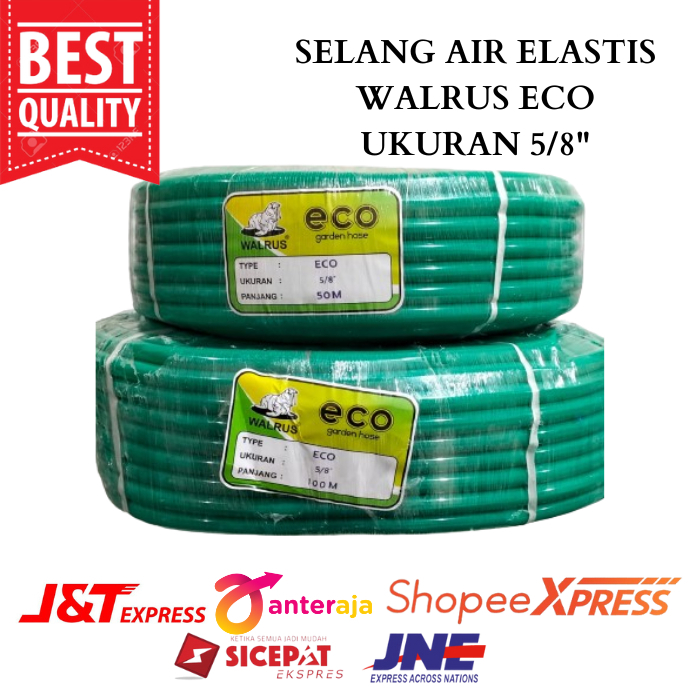 [BACA DESKRIPSI] Selang Dop / Selang Dof / Selang Walrus Eco / Selang Air Ukuran 5/8 Harga Per Meter
