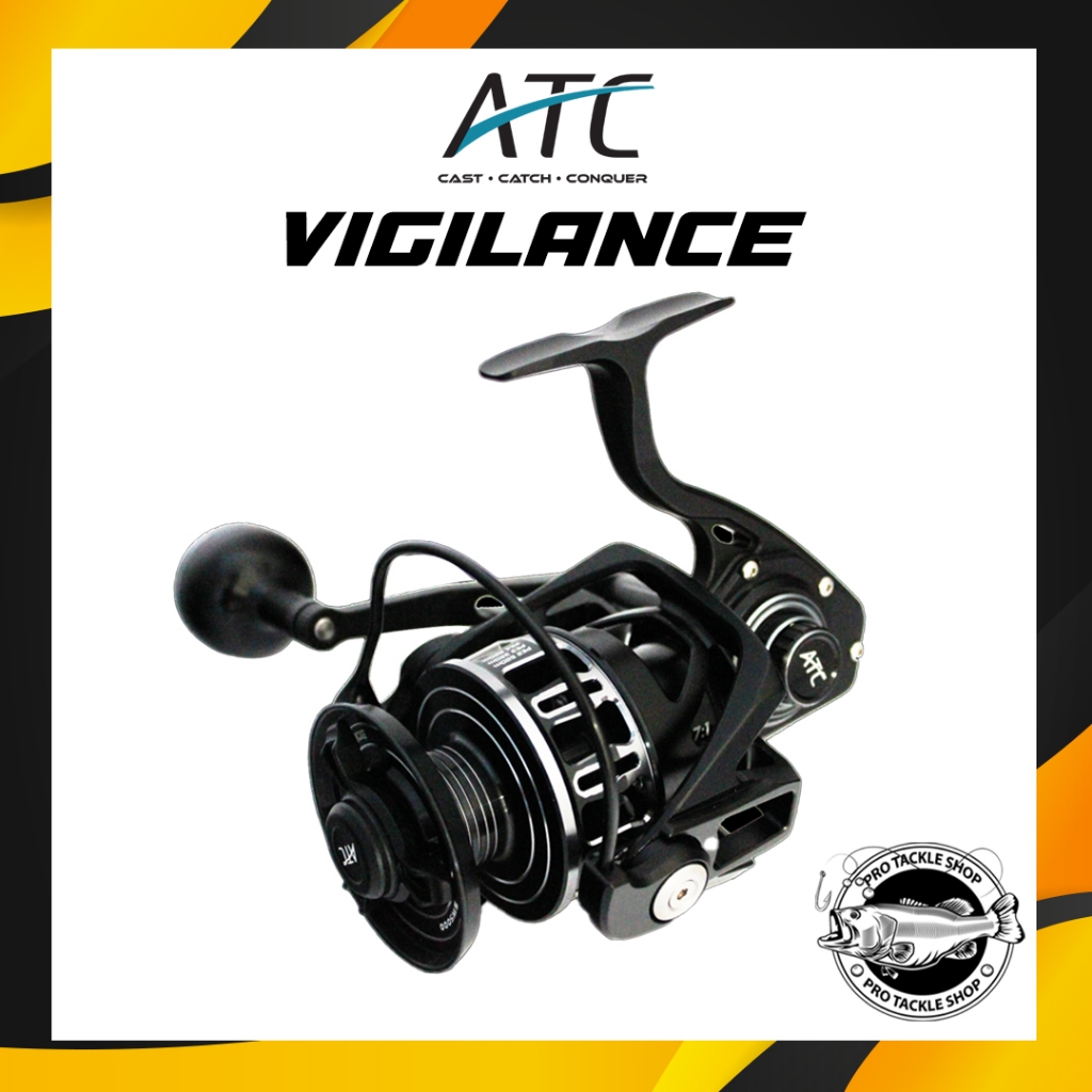 ATC Reel Spinning VIGILANCE 3000 - 5000 - 16000 Big Game Saltwater
