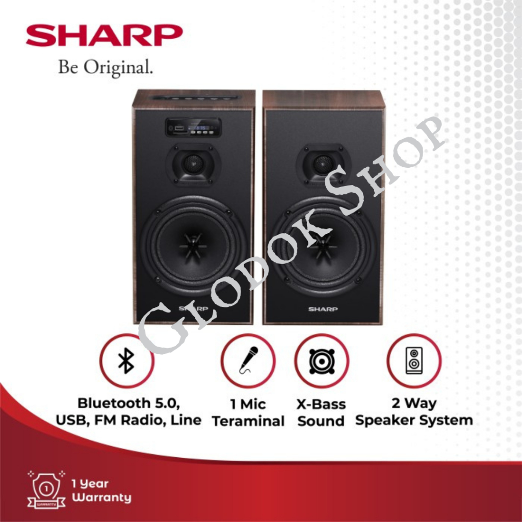 SHARP Speaker Aktif CBOX-B655UBO / CBOX-655UBO BATAM