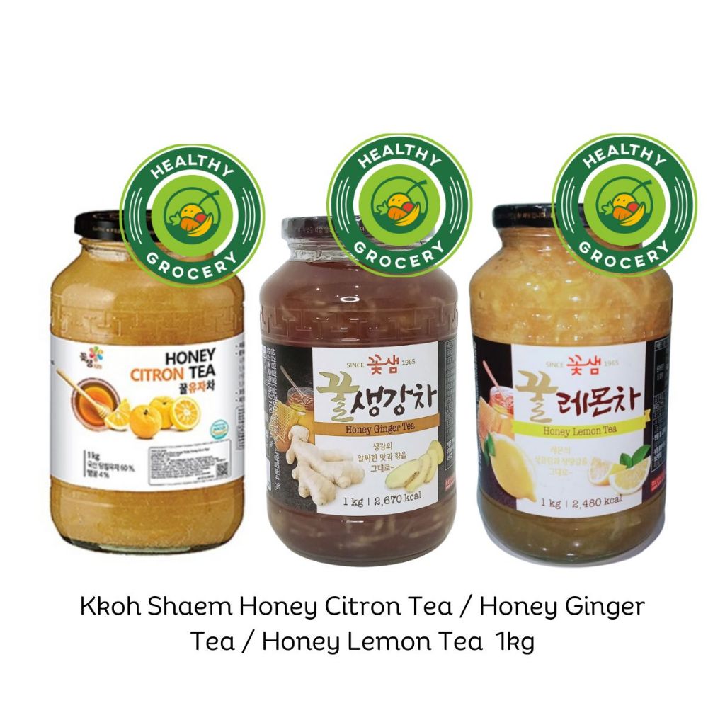 

Kkoh Shaem Honey Citron Tea 1kg / Ginger Citron Tea 1kg