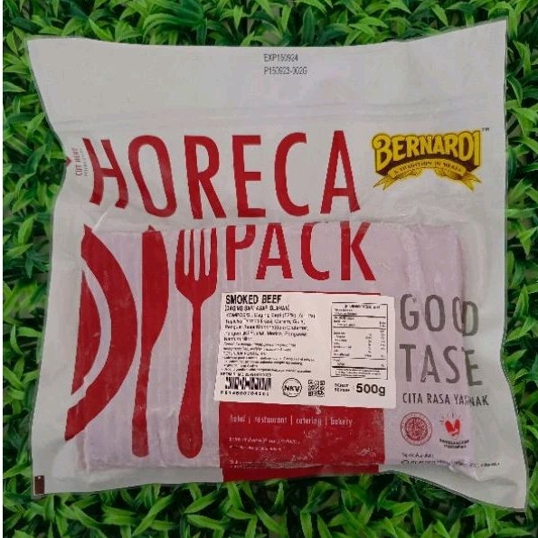 

Bernardi Horeca Smoked Beef Kotak (Block) - Berat 500 Gr