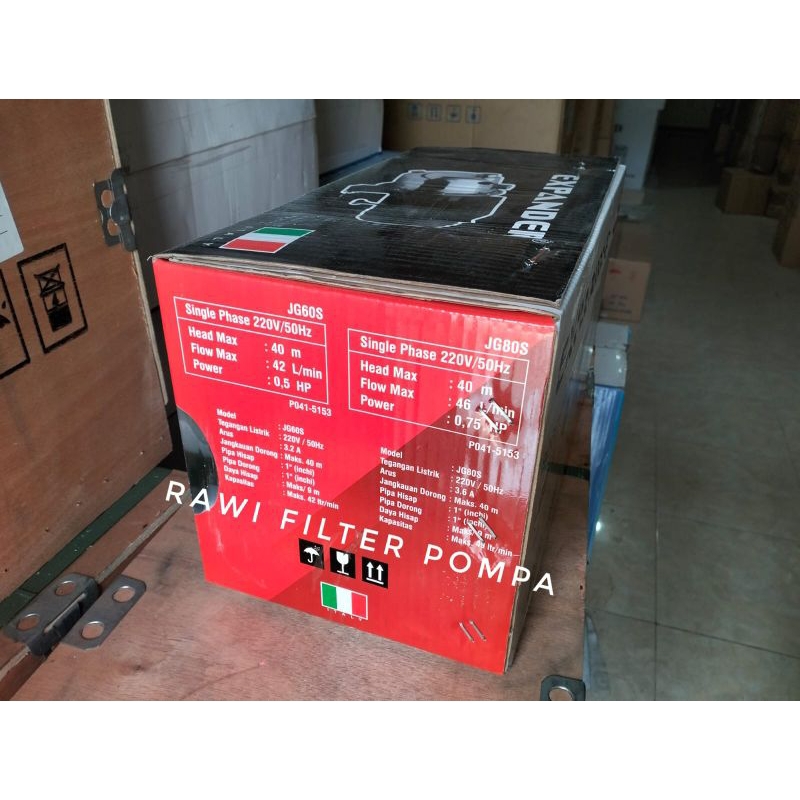 Pompa air stainless expander JG80S