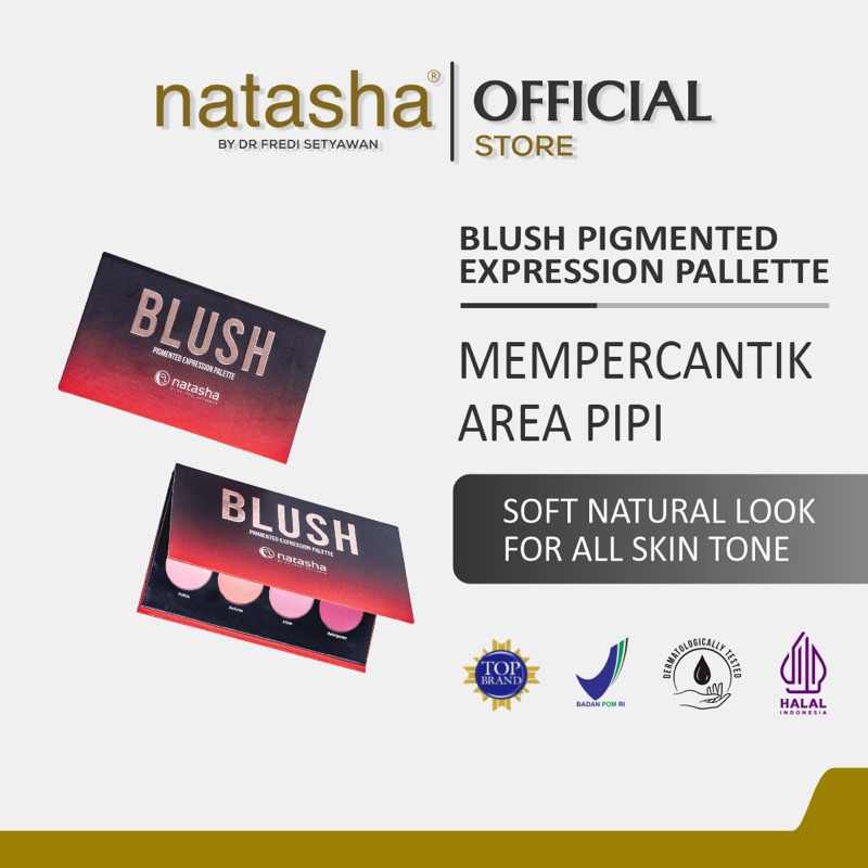 Natasha Blush Pigmented Expression Palette Natasha Skin care