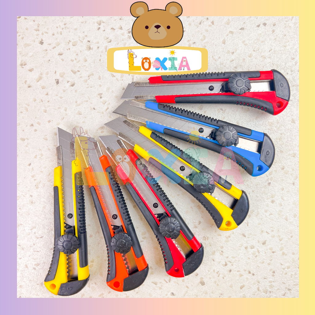 

⭐Loxia⭐ Cutter Besar Montana Murah Harga Grosir / Cutter Montana CT L-500 / Pisau Cutter CT L500 Besar / Pemotong Montana [PA-0016]