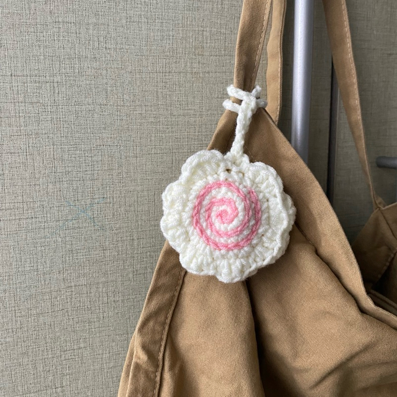 Narutomaki bag charm | airpods pouch | coin purse | pouch | gantungan rajut