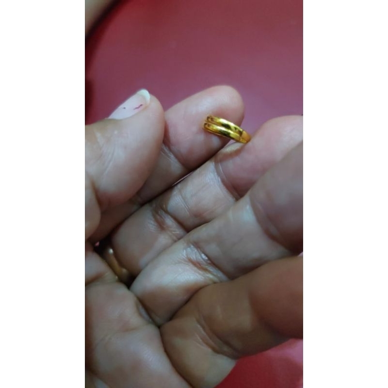 ACC cincin anak/cincin bayi emas LM 24k 99.9% 1gr