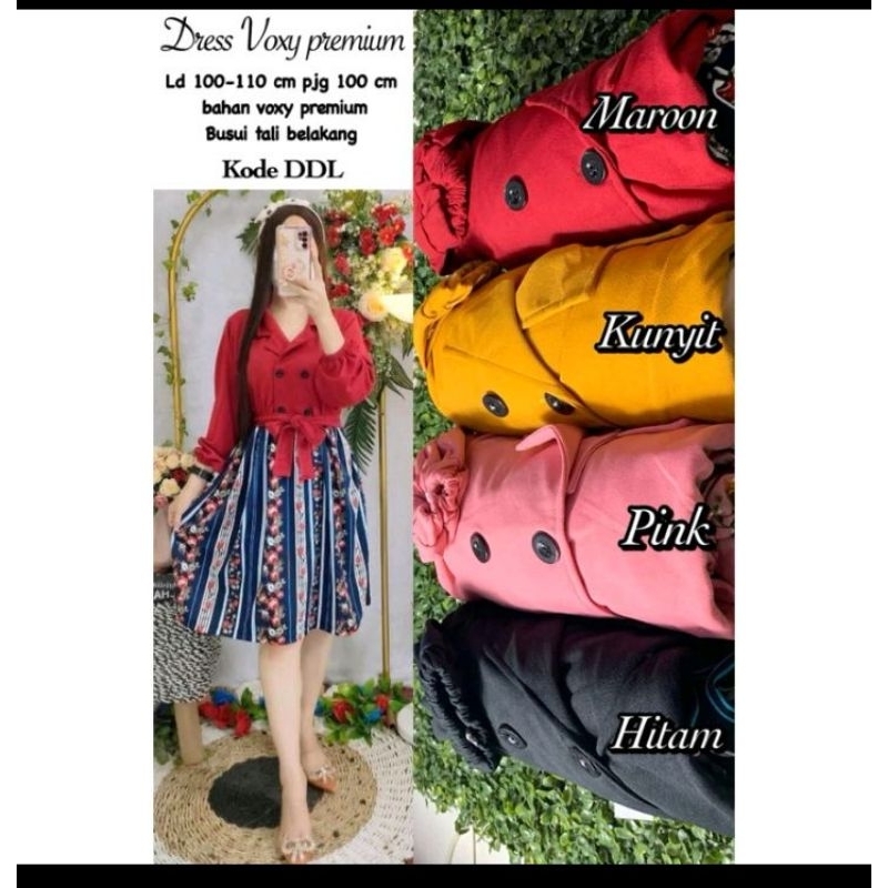 dress voxy bisa untuk busui