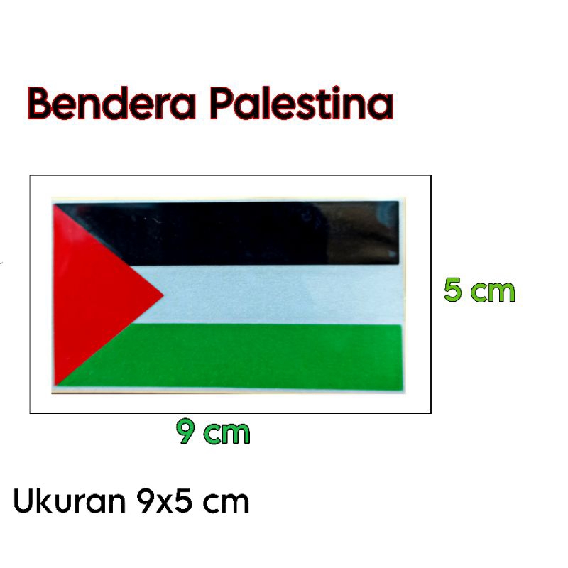 

Stiker Bendera Palestina/Stiker Palestina