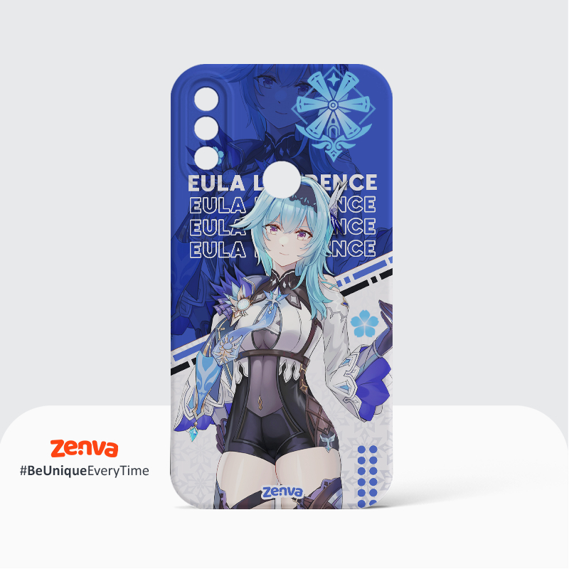 Custom Phone Case Casing HP Eula Lawrance (Request Tipe HP) - Softcase Eula Lawrence Genshin Impact
