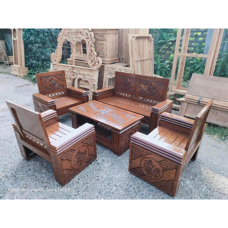 Kursi tamu minimalis meja tamu jati set meja tamu minimalis jati kursi tamu tumpuk kursi tamu Jepara