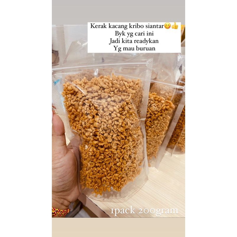 

Kerak/Tepung Kacang Kribo siantar!!