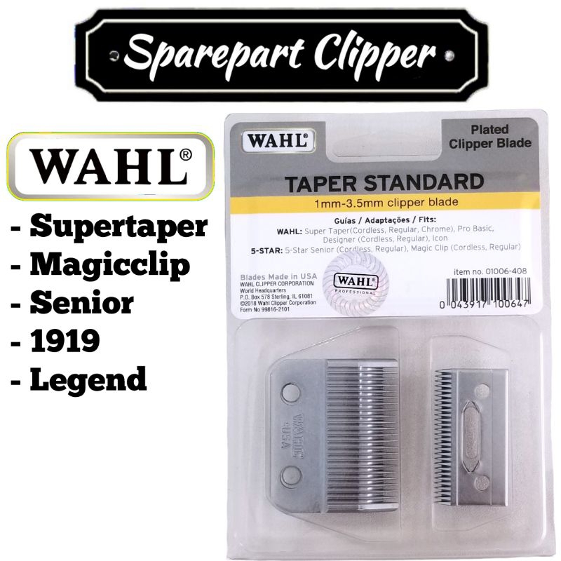 Mata Pisau Wahl Super Taper Original