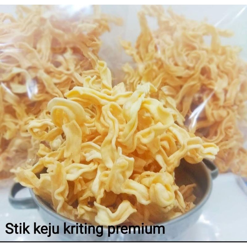 

Stick Keju keriting premium 5kg (500g x 10pc)/ curut keriting / stick keju / curut keju