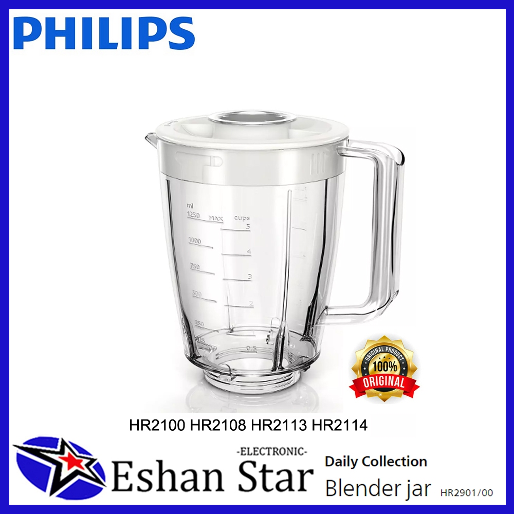 Philips Gelas Jar Plastik Blender HR2100 HR2108 HR2113 HR2114