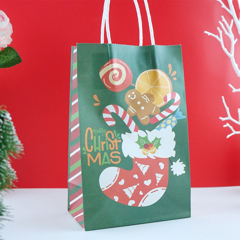

Paper Bag Natal Christmas Sock