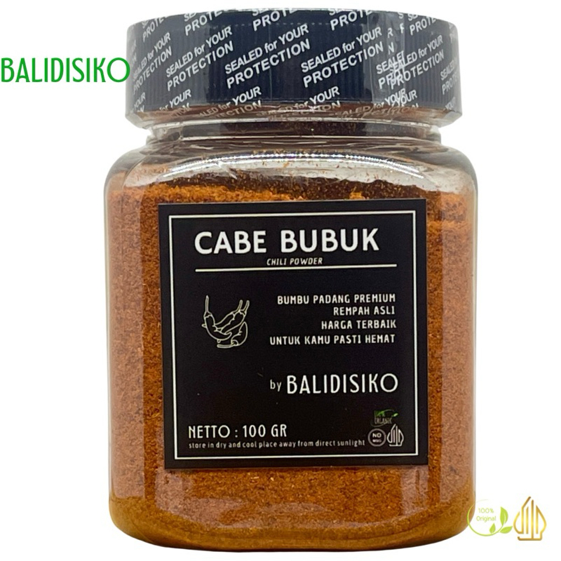 

Bubuk Cabe Kasar Kering Super Pedas Asli 100 gr