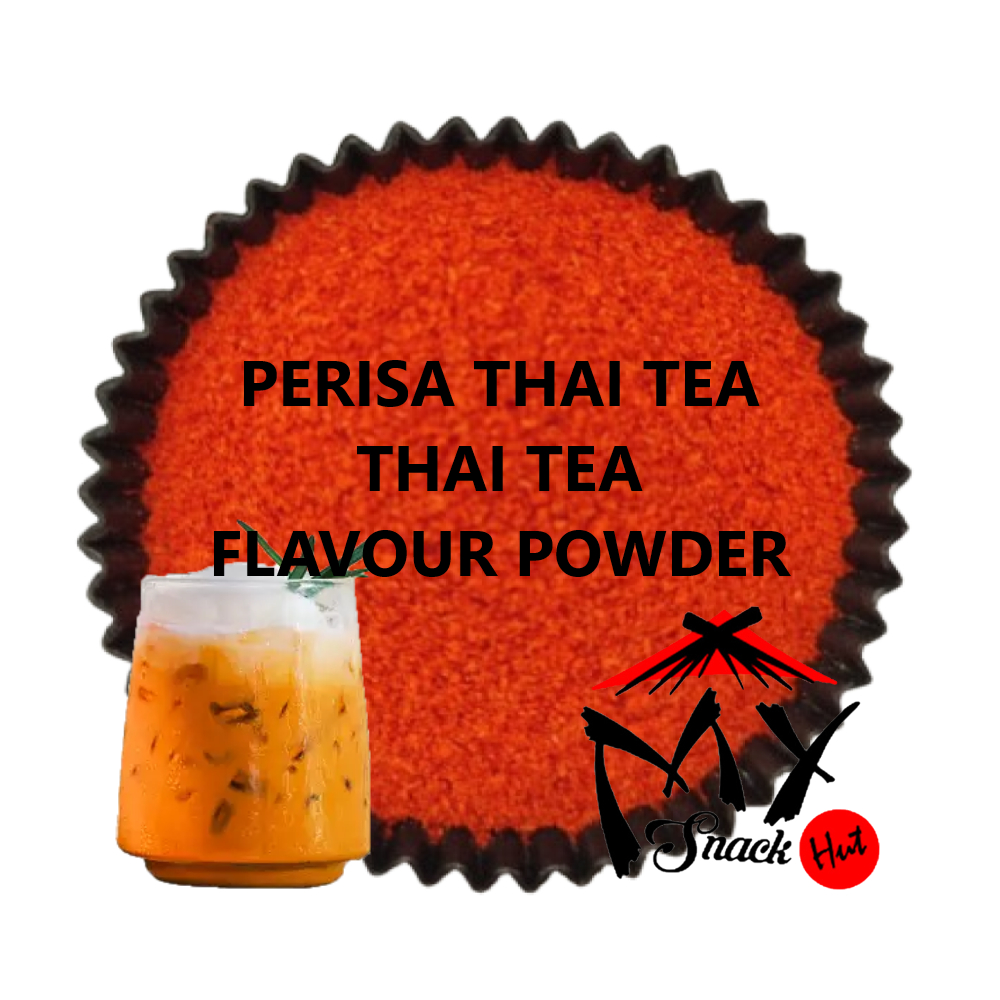 

THAI TEA FLAVOUR POWDER 50GR BIANG MINUMAN TAITEA TEH MERAH THAILAND KUE ROTI CREPES ICE CREAM BUBUK